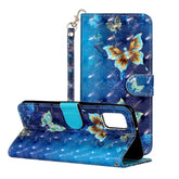 3D Pattern Horizontal Flip PU Leather Case with Holder & Card Slots & Wallet